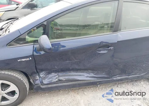 2013 Toyota Prius Three из США, поврежденный, VIN JTDKN3DU0D0349433